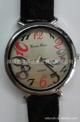 深圳市鴻源達表業制品 皮帶石英手表的設計、生產與銷售